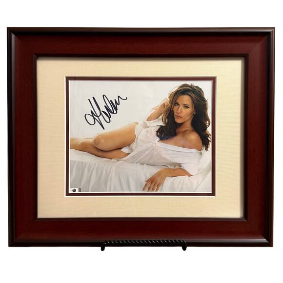 Jennifer Garner Actor Sexy Autographed Framed Photo 14x17 COA Global Authentics - Picture 1 of 7
